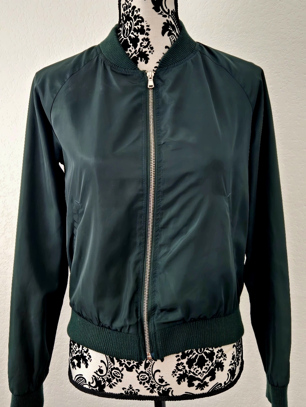 Forever 21 Green Green Women's Bomber Jacket